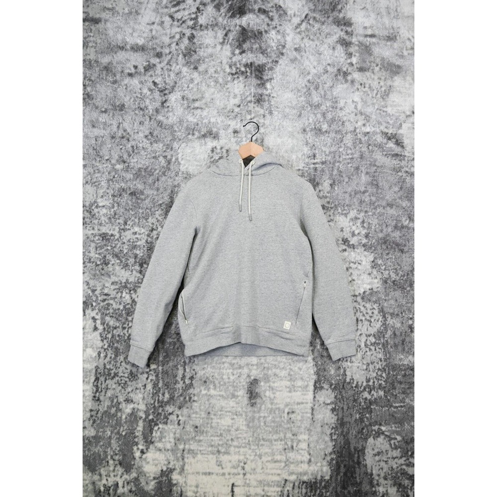 Scotch & Soda Gray Cotton Blend Hooded Pullover Sweatshirt Sweater